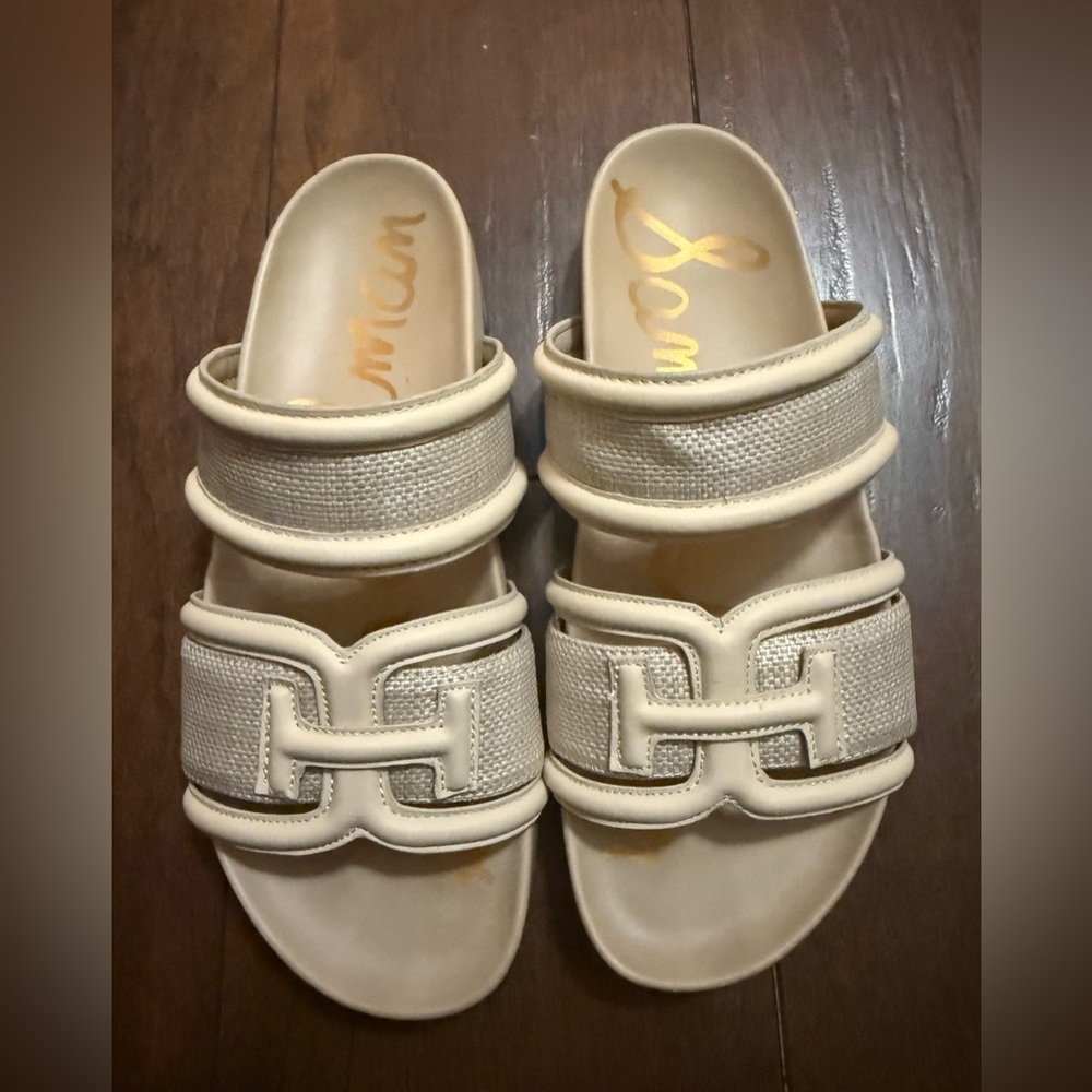 Sam Edelman Tan Double Strap Sandals